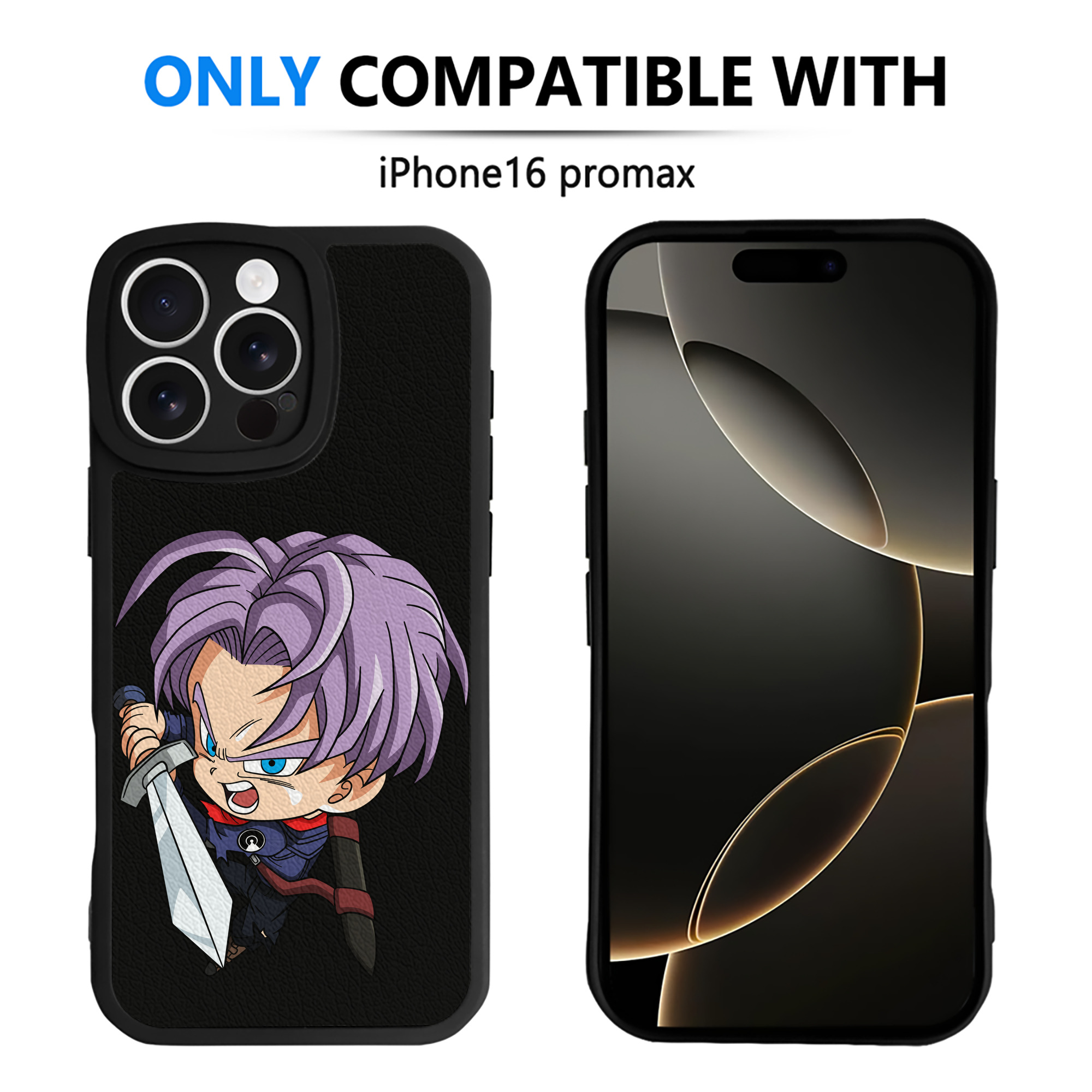（画像用） ドラゴンボール DRAGON BALL 【iPhone 16シリーズ対応】シリコンスマホケース（レザー調） 材質：シリコン